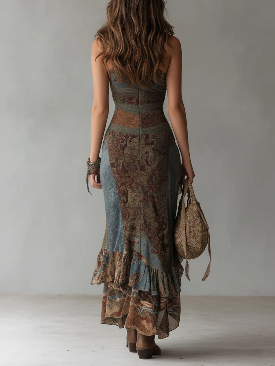 Elena |Vestido Estampado