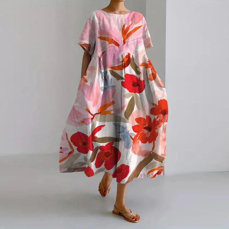 Vestido de verano floral Rosanna