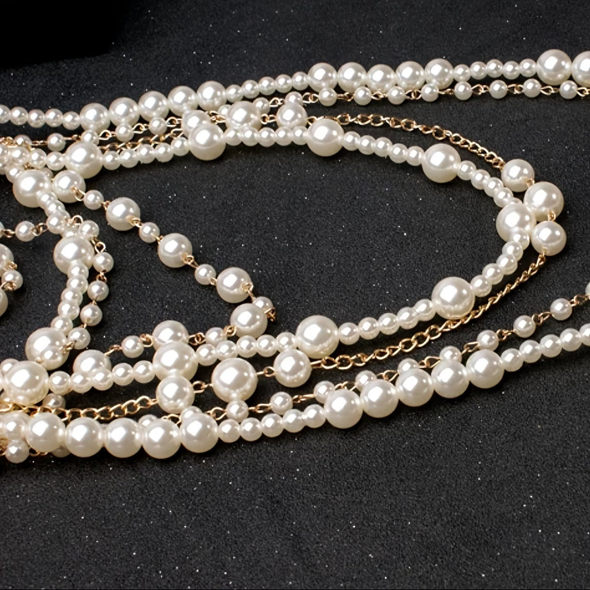 Set de Declaración de Perlas Multi-Layer Boho
