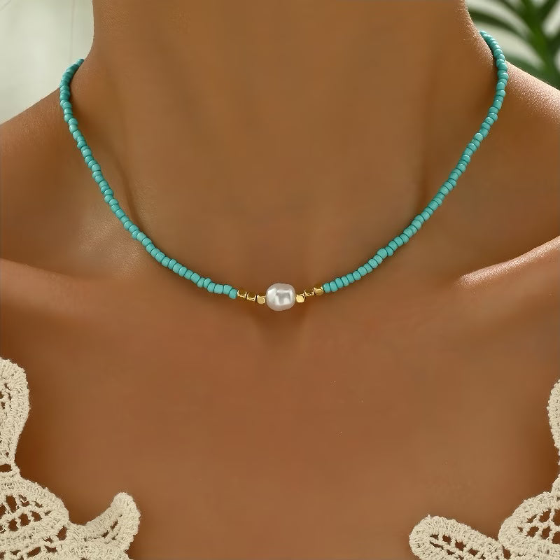 Collar de Perlas Minimal