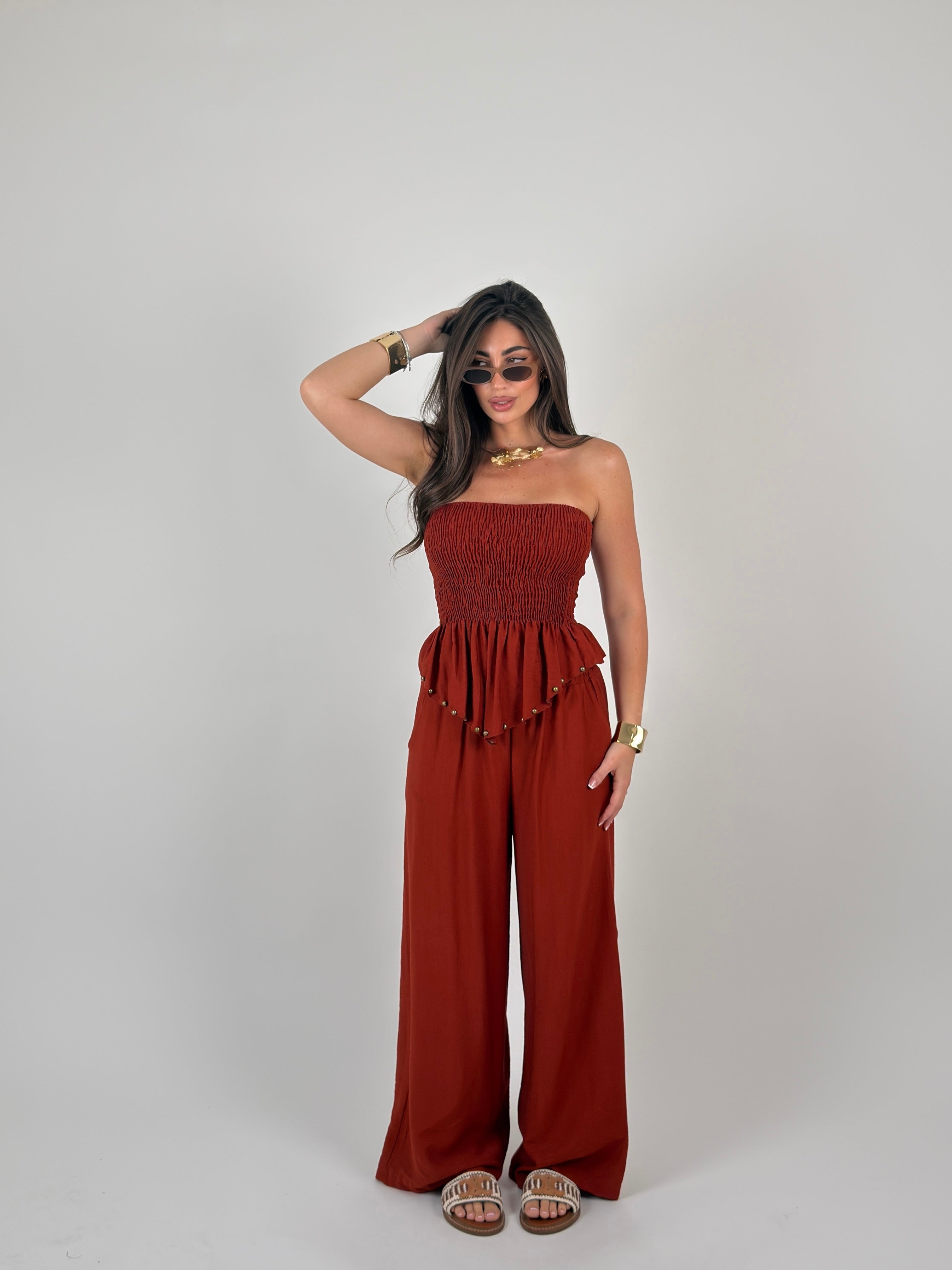 Conjunto de banda con tachuelas