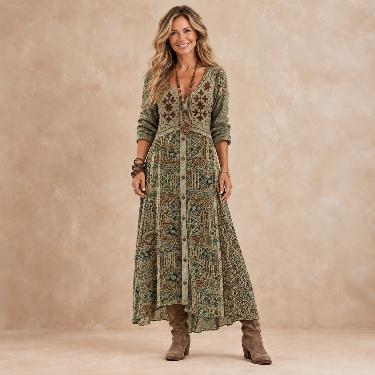 Marianne | Vestido florar bohemio