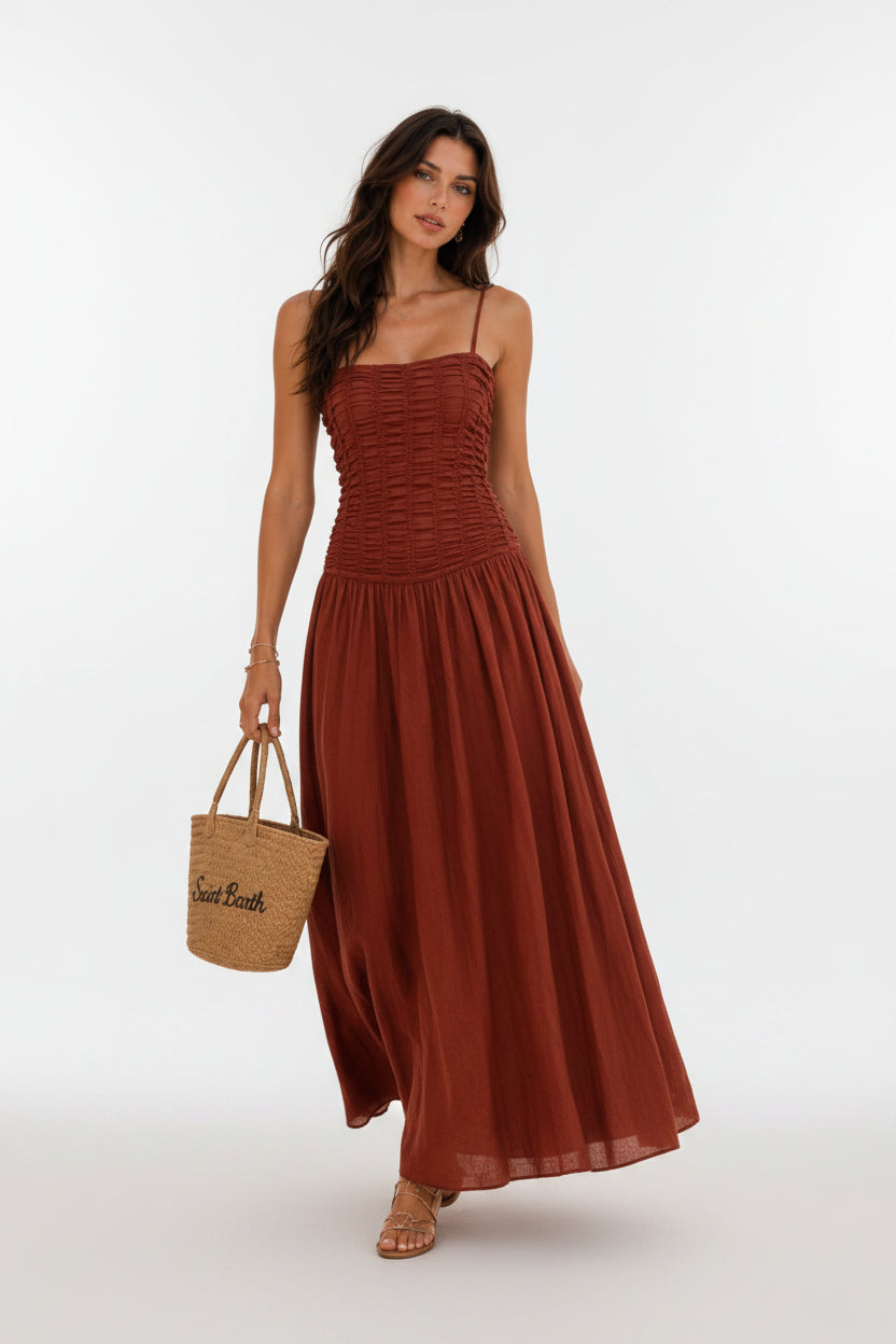 Heli | Vestido fruncido