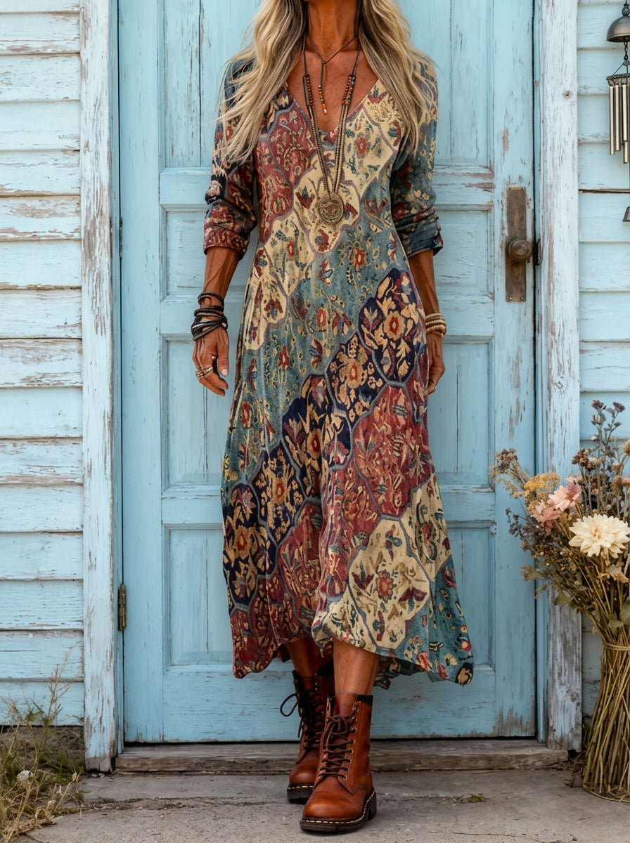 Lydia | Vestido femenino fluido de corte holgad
