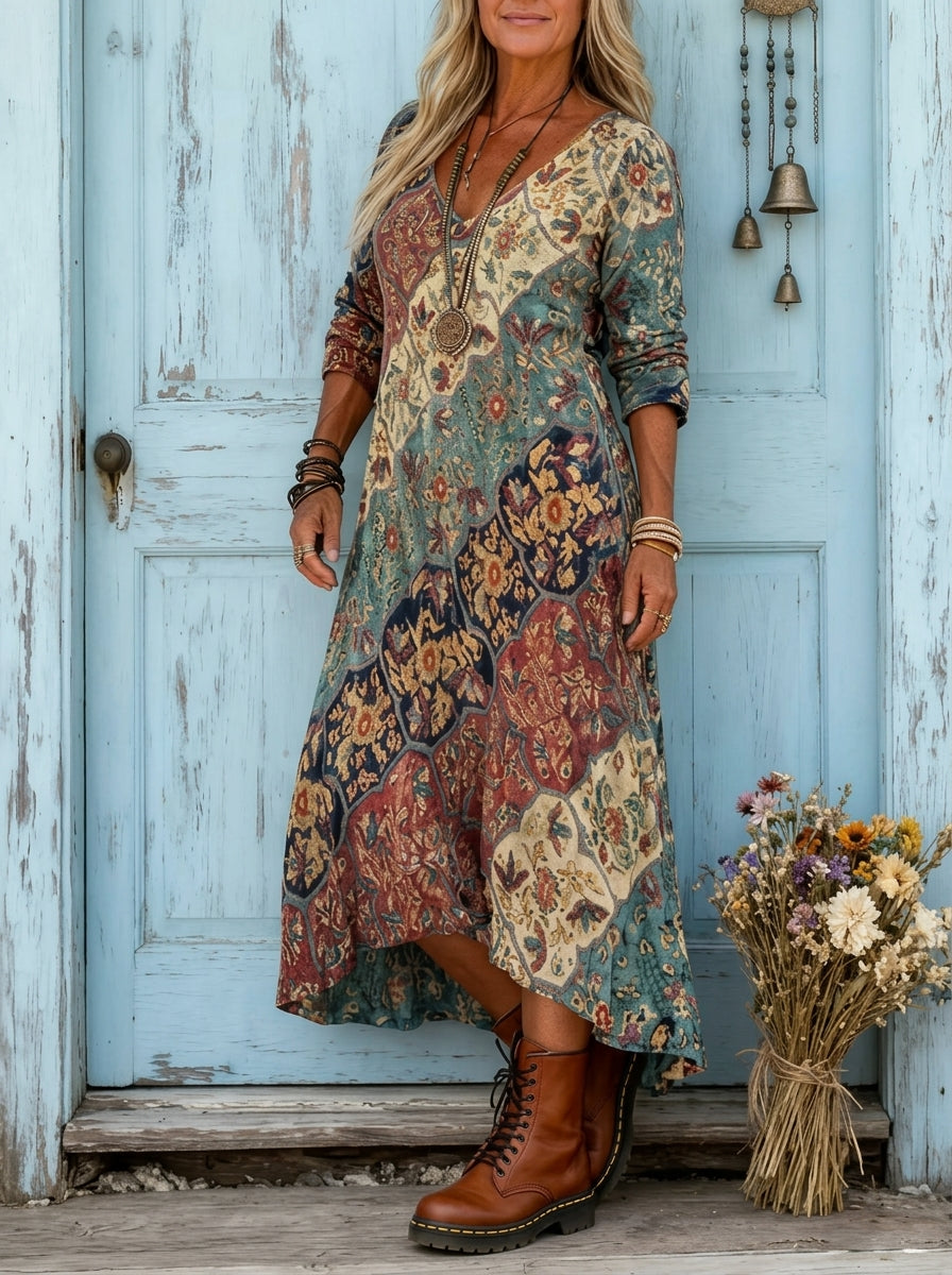 Lydia | Vestido femenino fluido de corte holgad