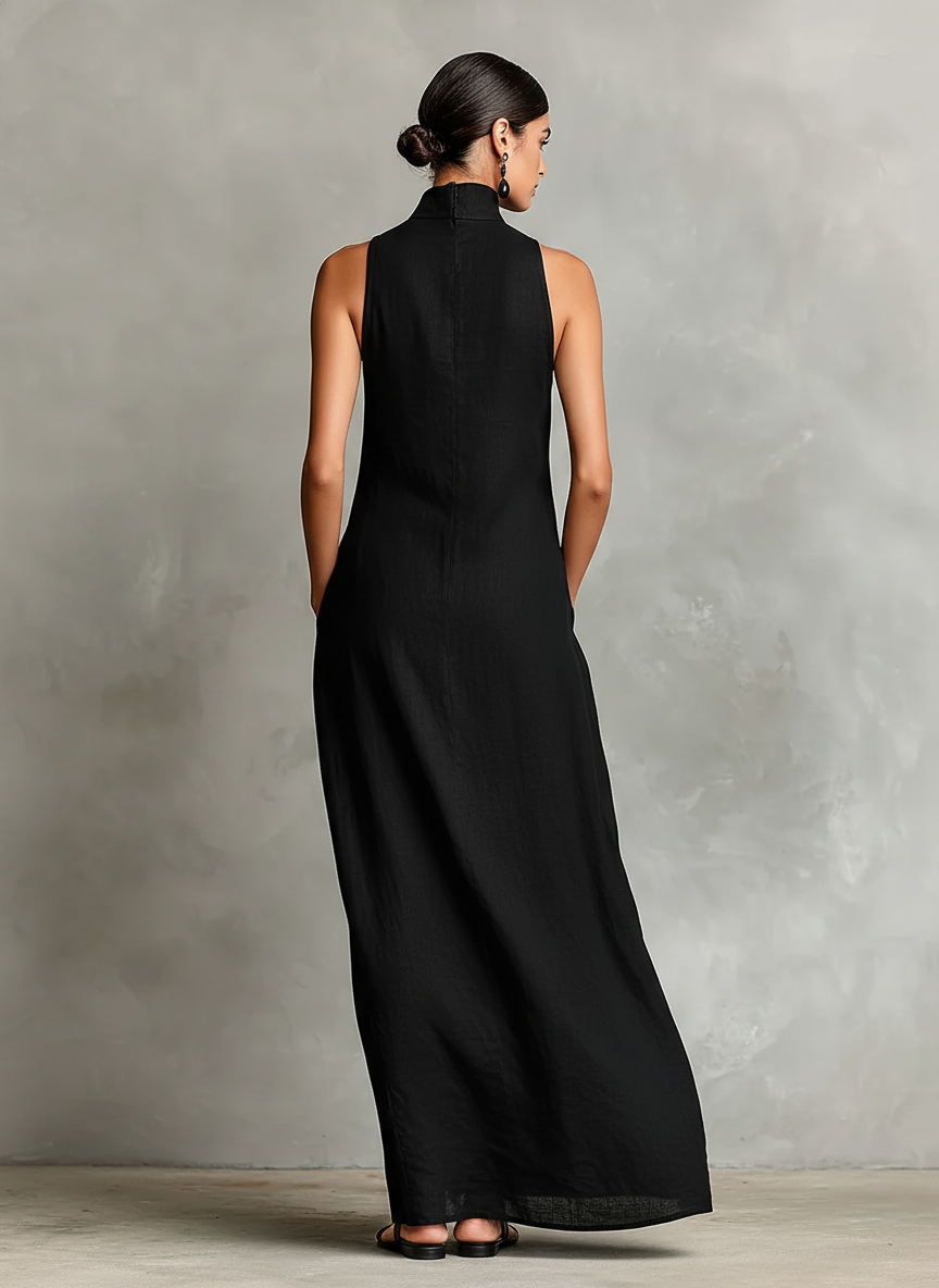Caterina | Vestido largo minimalista