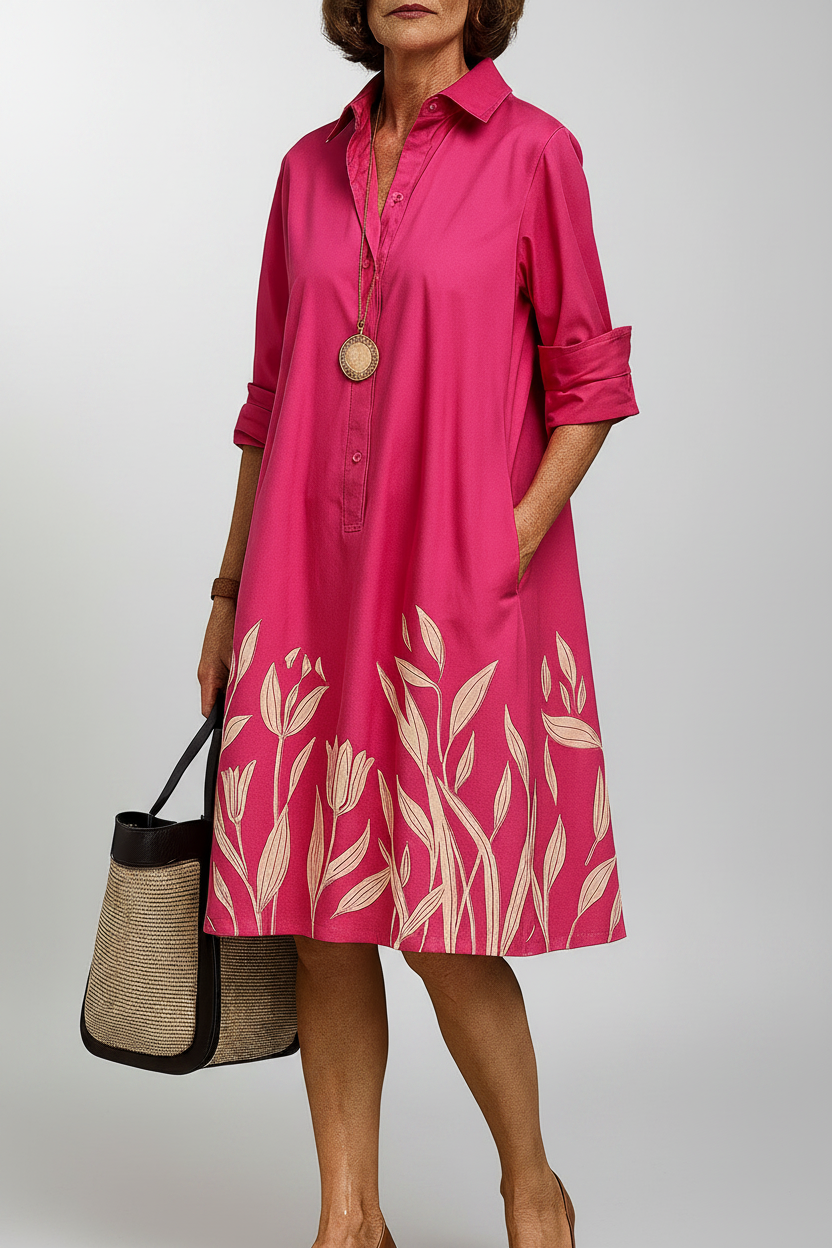 Grace | Vestido midi cuidado y elegante