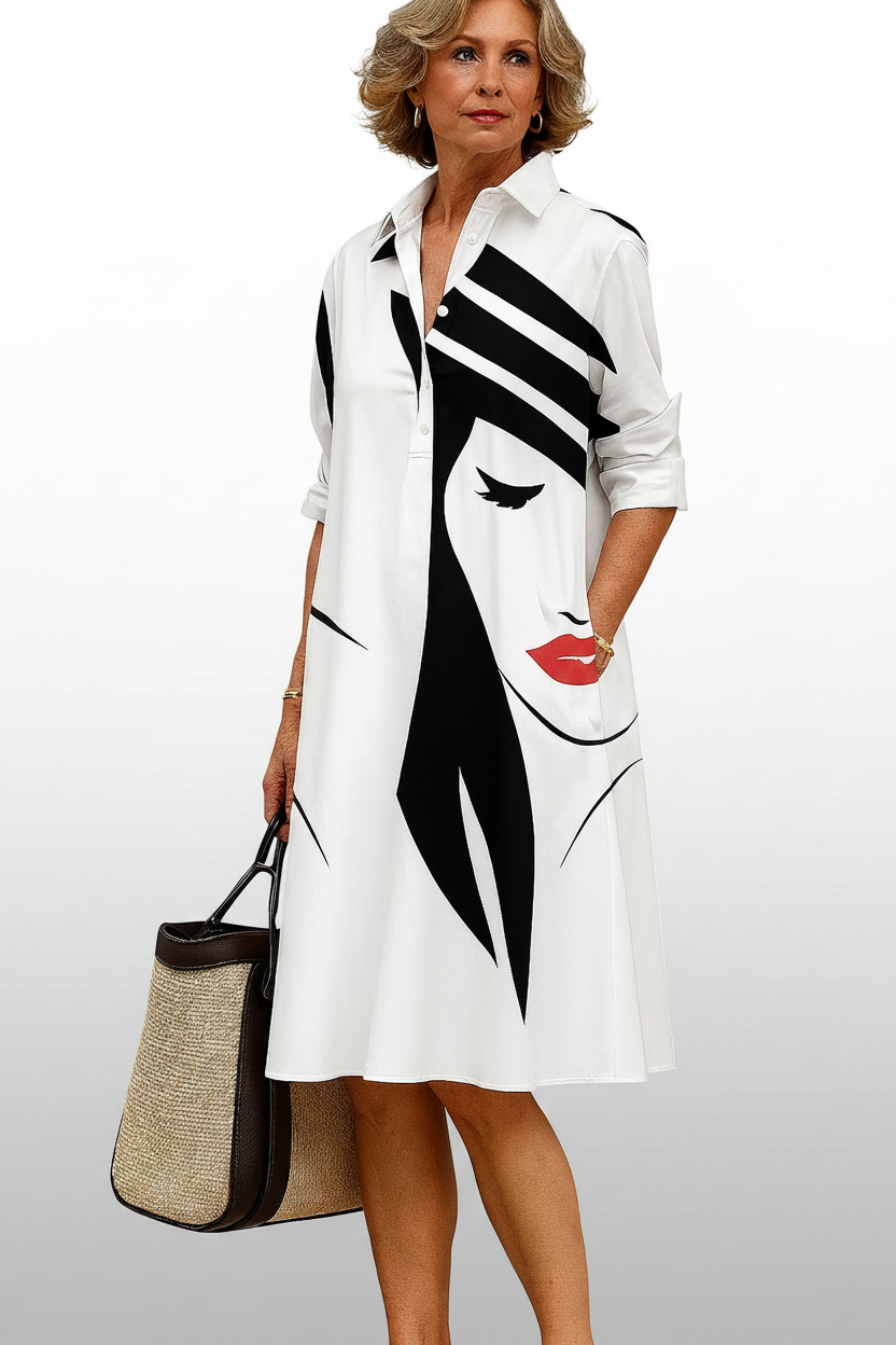 Bella | Vestido midi cuidado y elegante