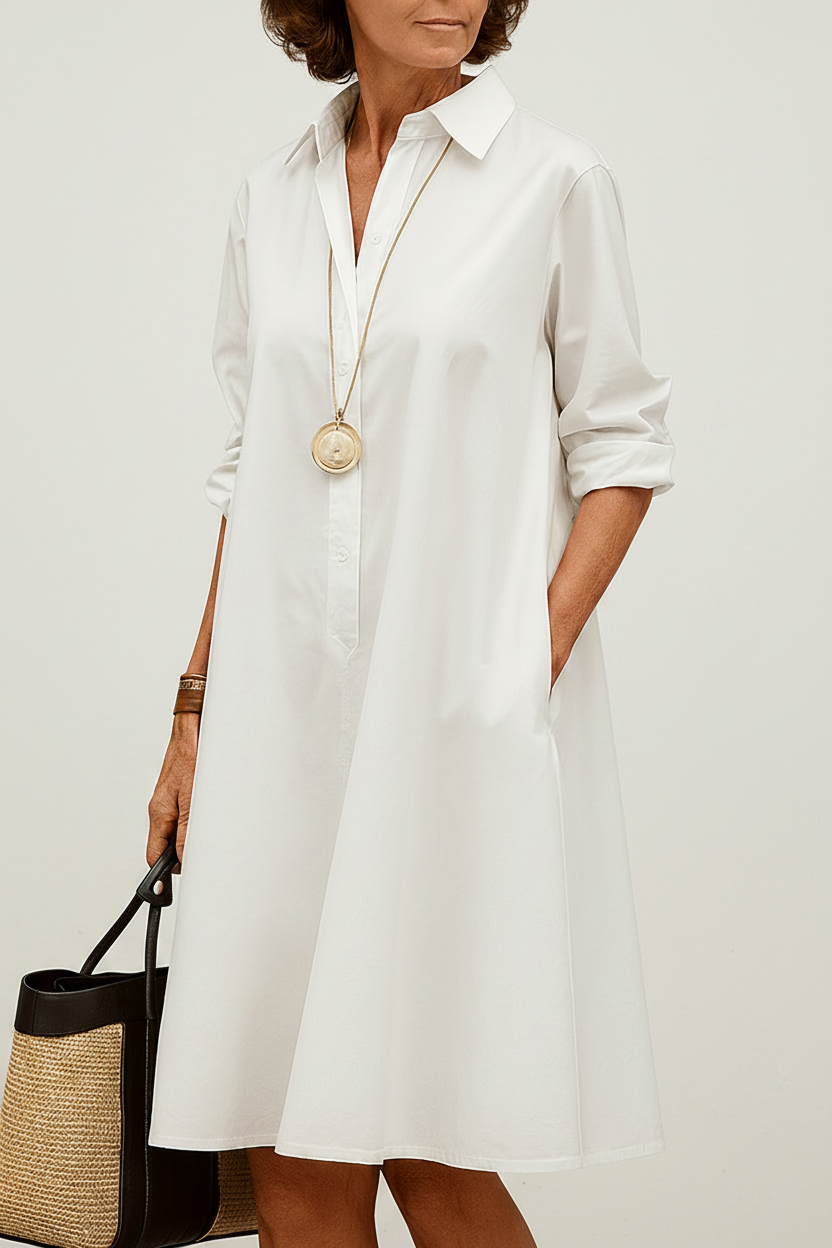 Sadie | Vestido midi cuidado y elegante