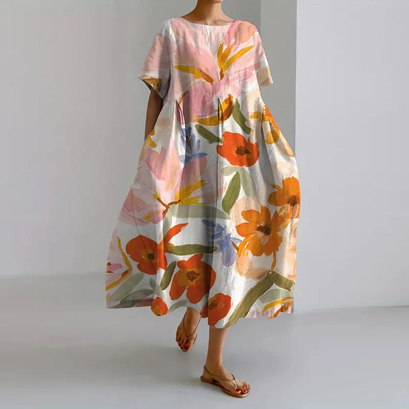Vestido de verano floral Rosanna