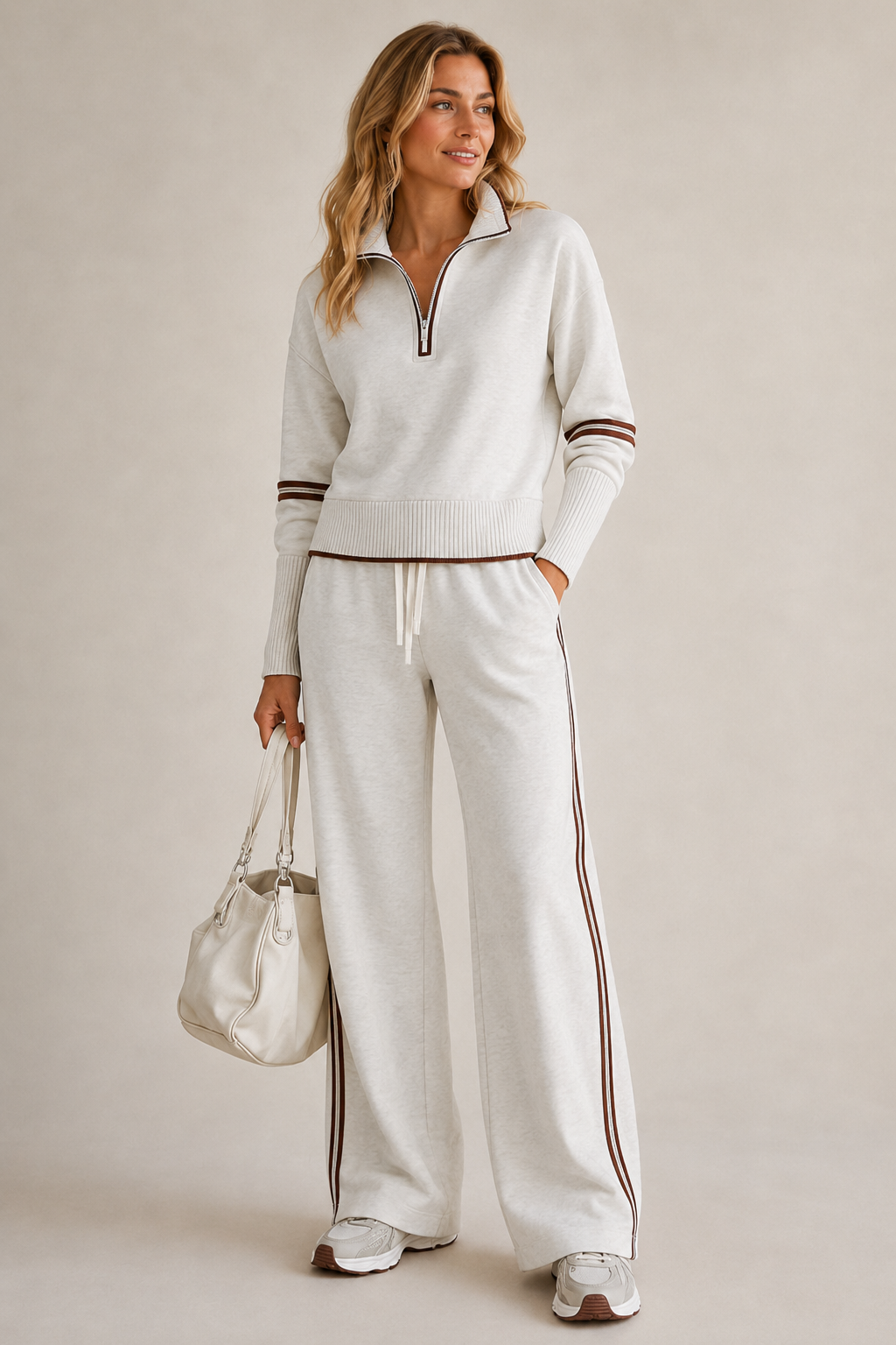 Séréna | Conjunto Jersey con Cremallera