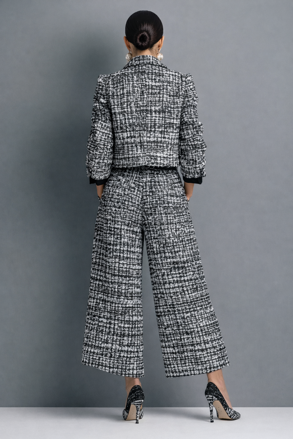 SARA | Conjunto de tweed para días frescos