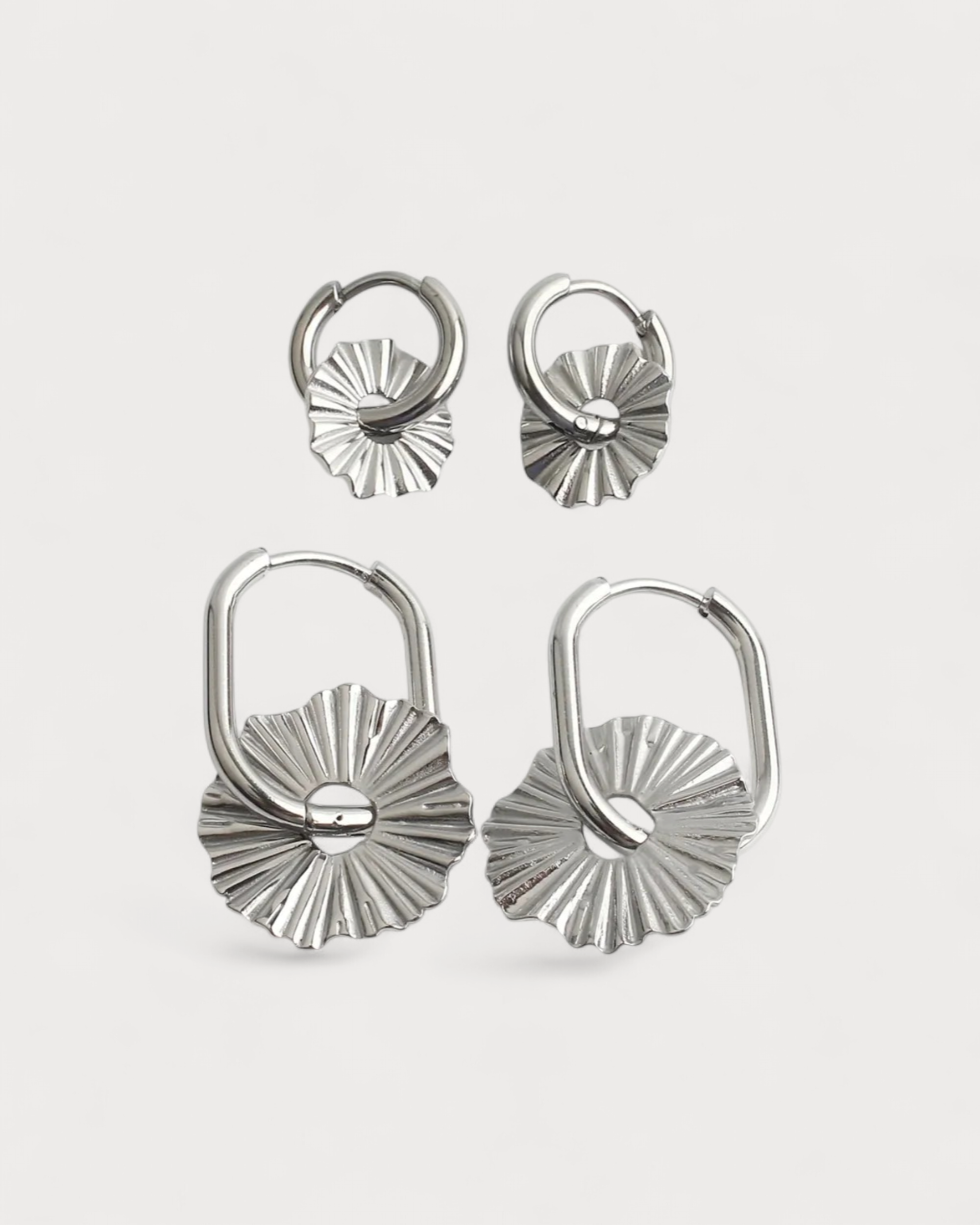 Loya - Pendientes - Acero inoxidable