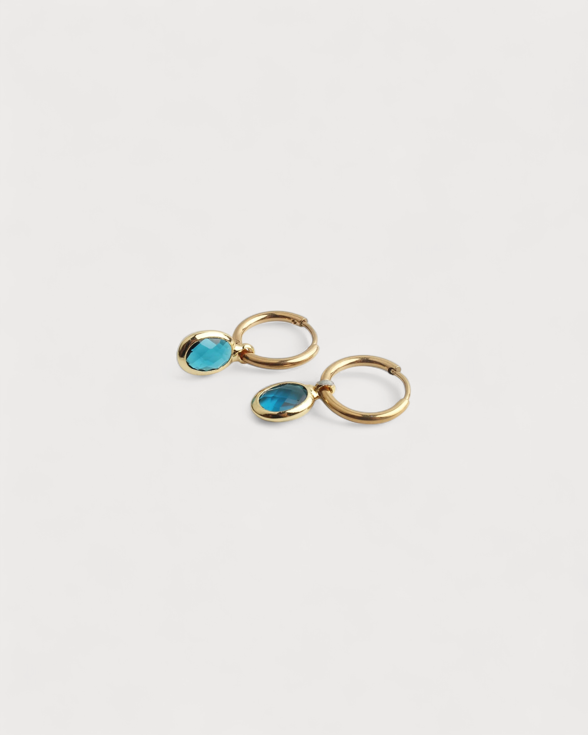 Oval Dana - Pendientes - Acero inoxidable