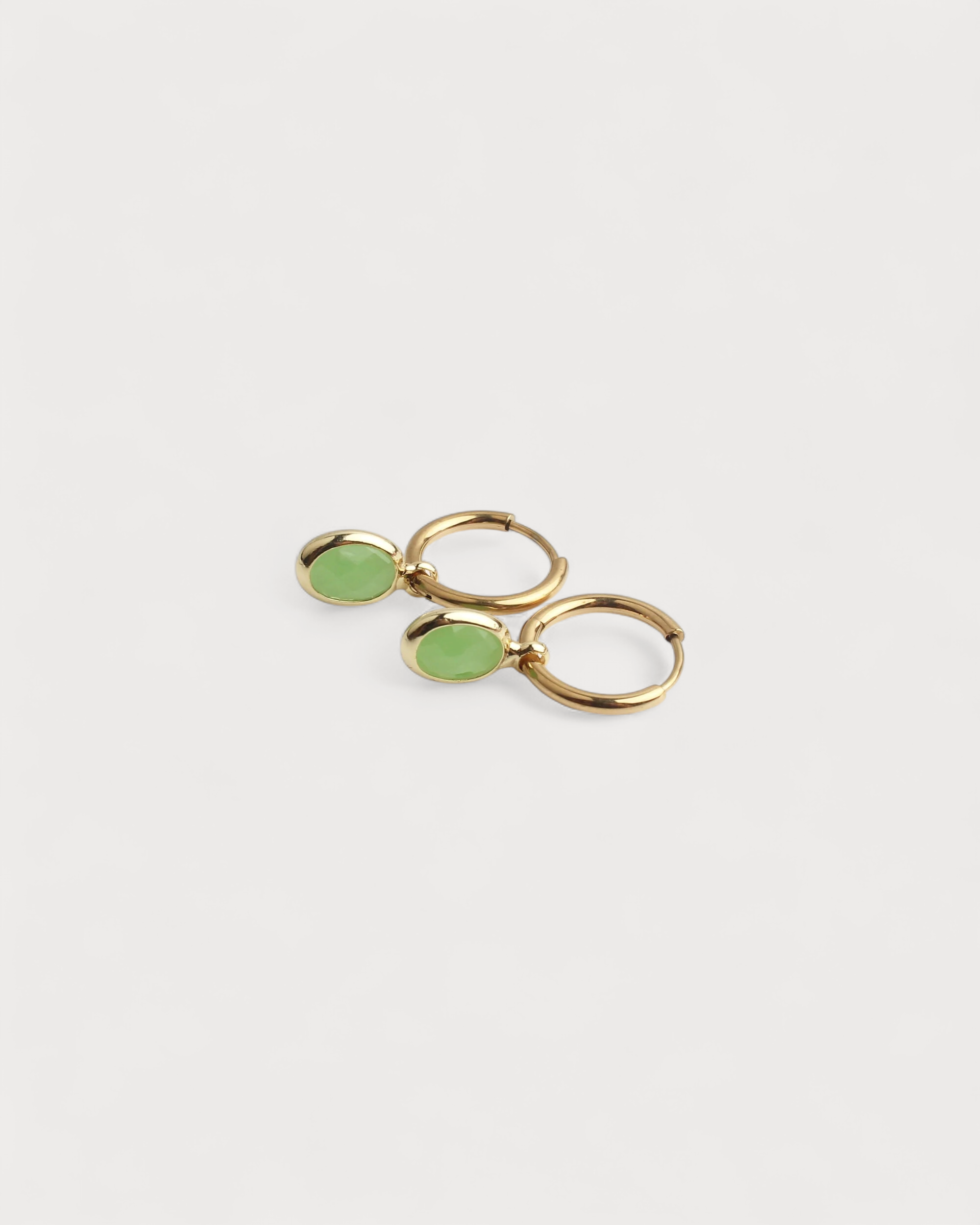 Oval Dana - Pendientes - Acero inoxidable