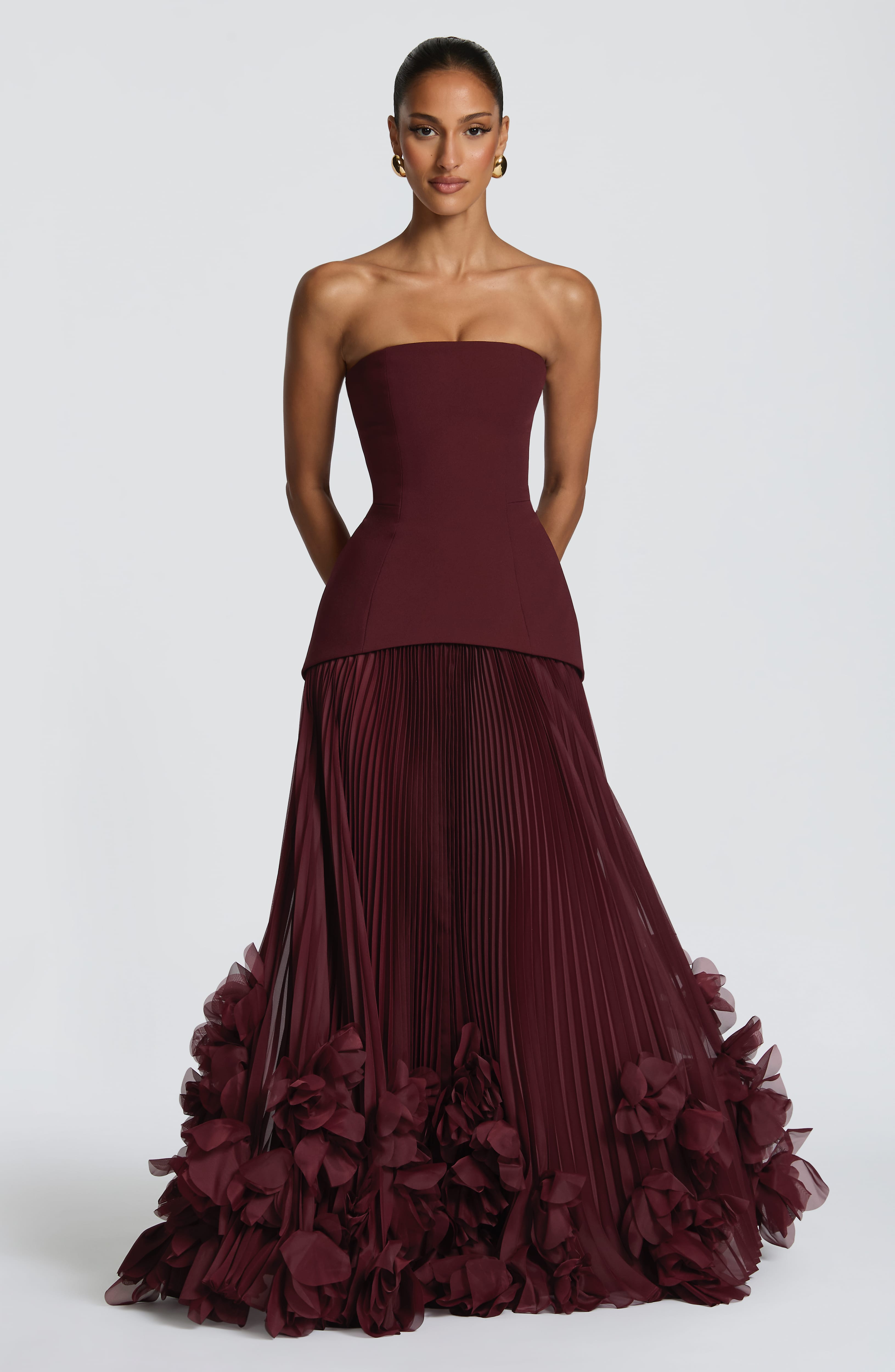 Seraphiña - Vestido largo con corset
