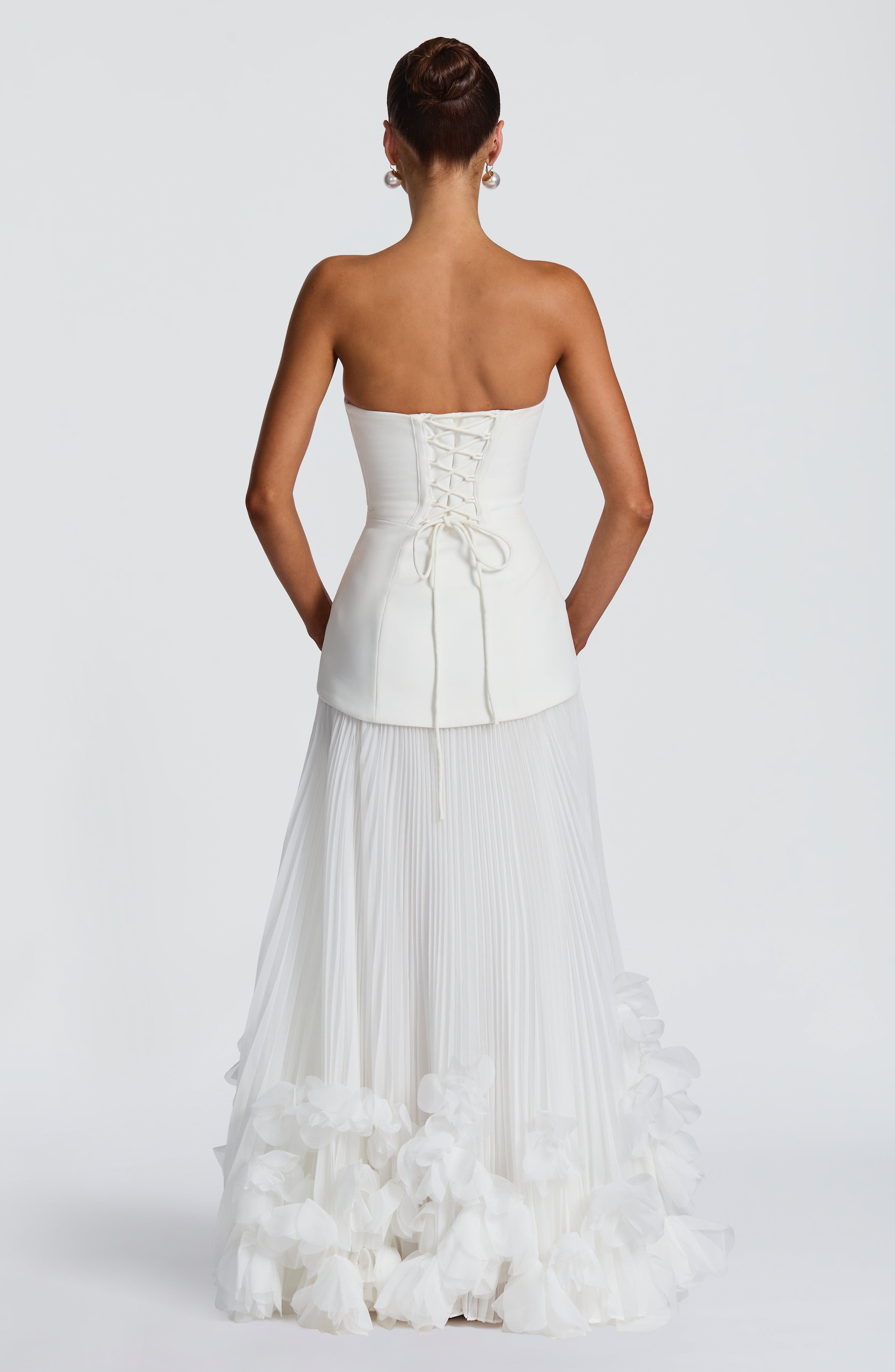 Seraphiña - Vestido largo con corset