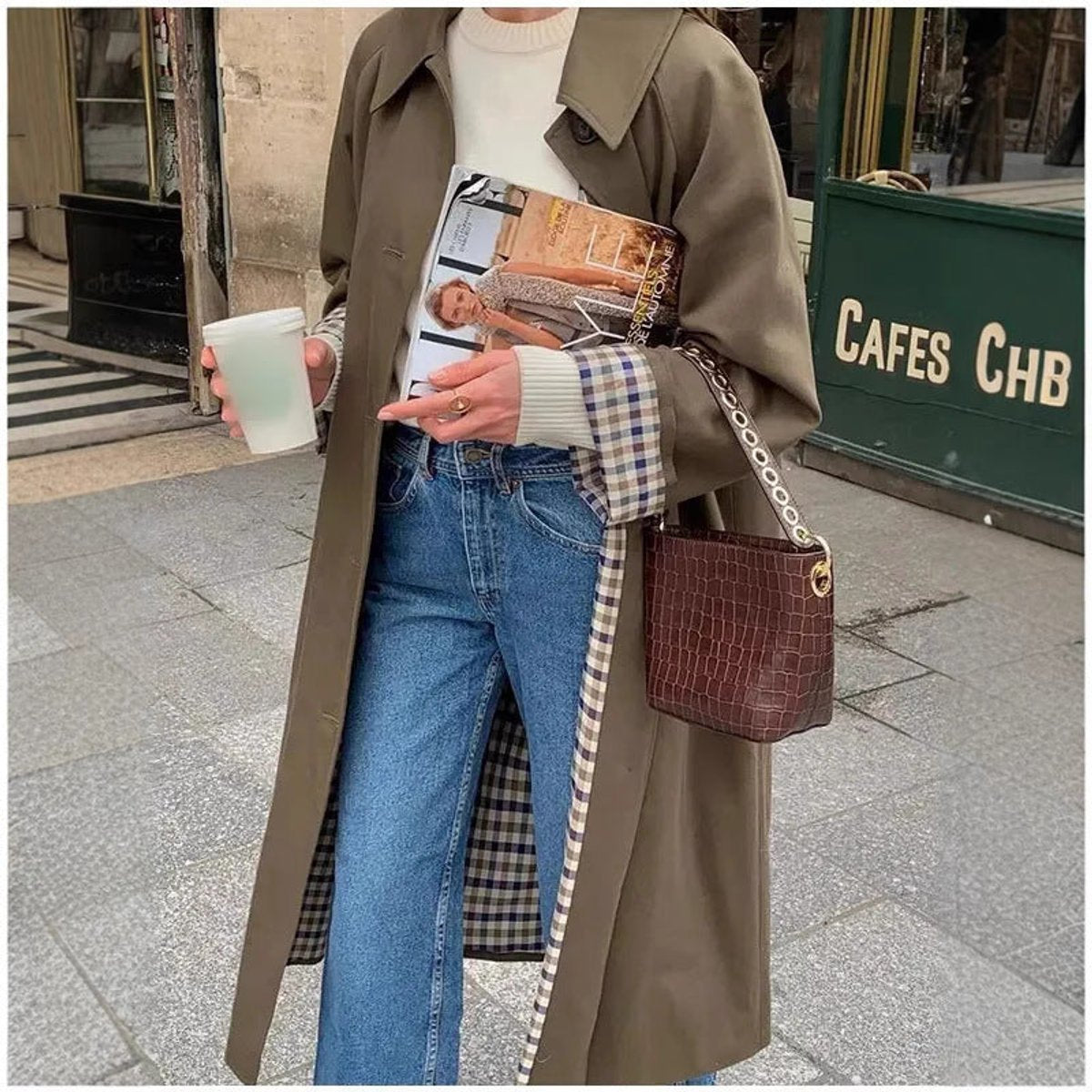 Lucia | Trench Largo Oversize Refinado