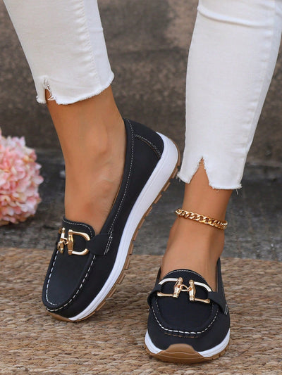 Daniela - Mocasines Plataforma con Hebilla