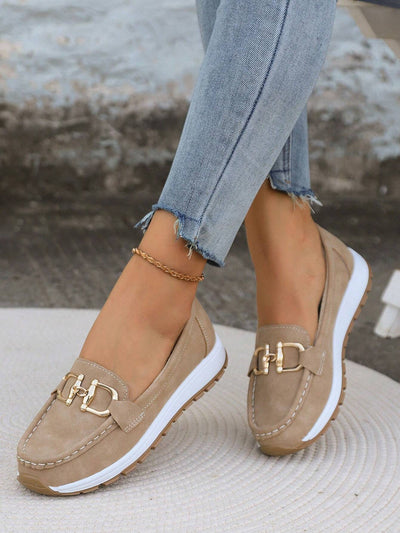 Daniela - Mocasines Plataforma con Hebilla