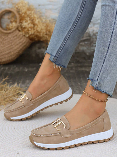 Daniela - Mocasines Plataforma con Hebilla