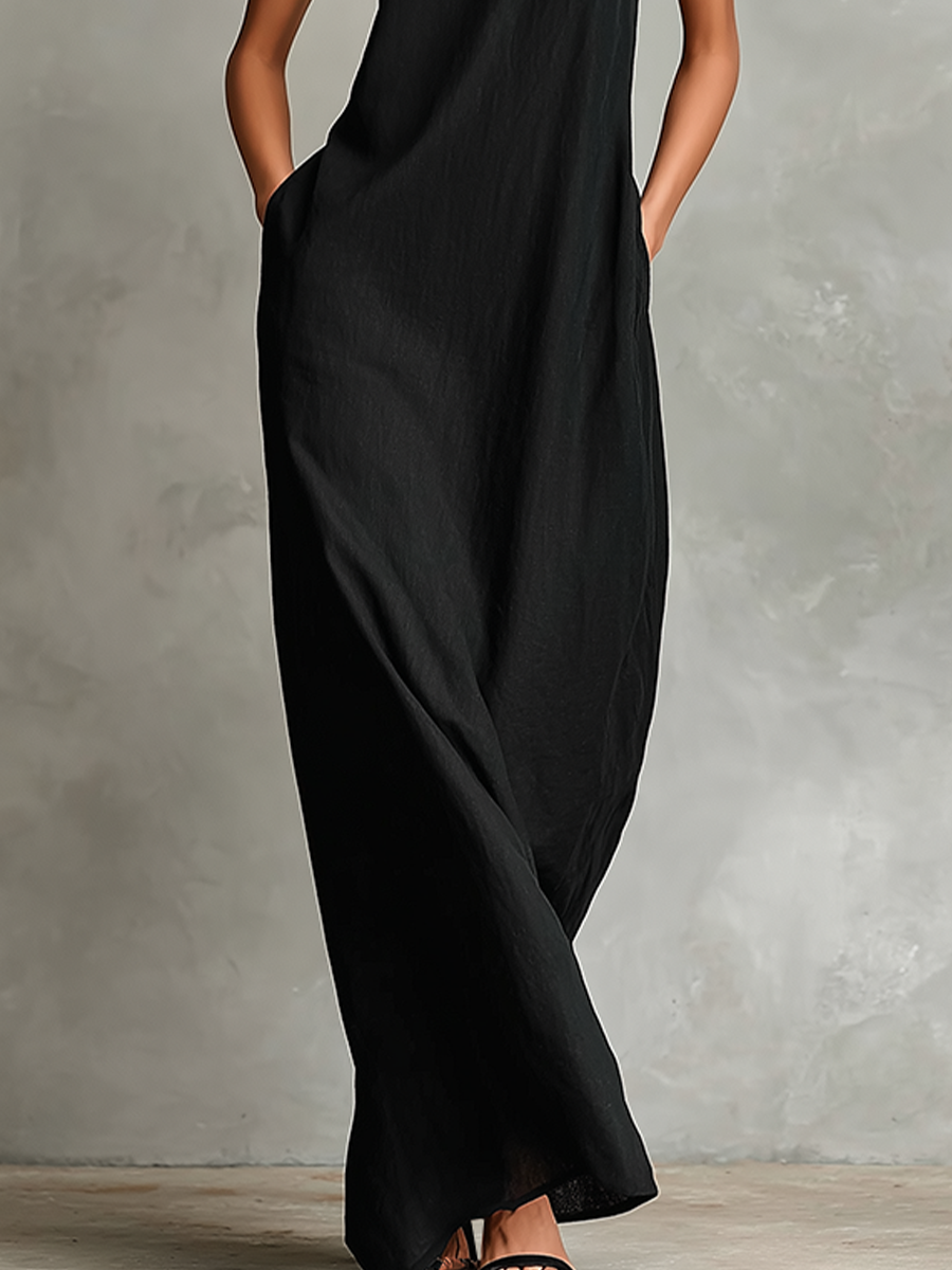Caterina | Vestido largo minimalista