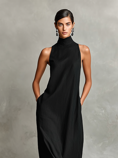 Caterina | Vestido largo minimalista