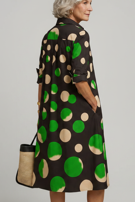 Naomi | Vestido midi cuidado y elegante