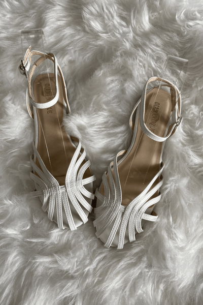 Vittoria | Sandalias Joya Doradas