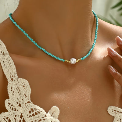 Collar de Perlas Minimal