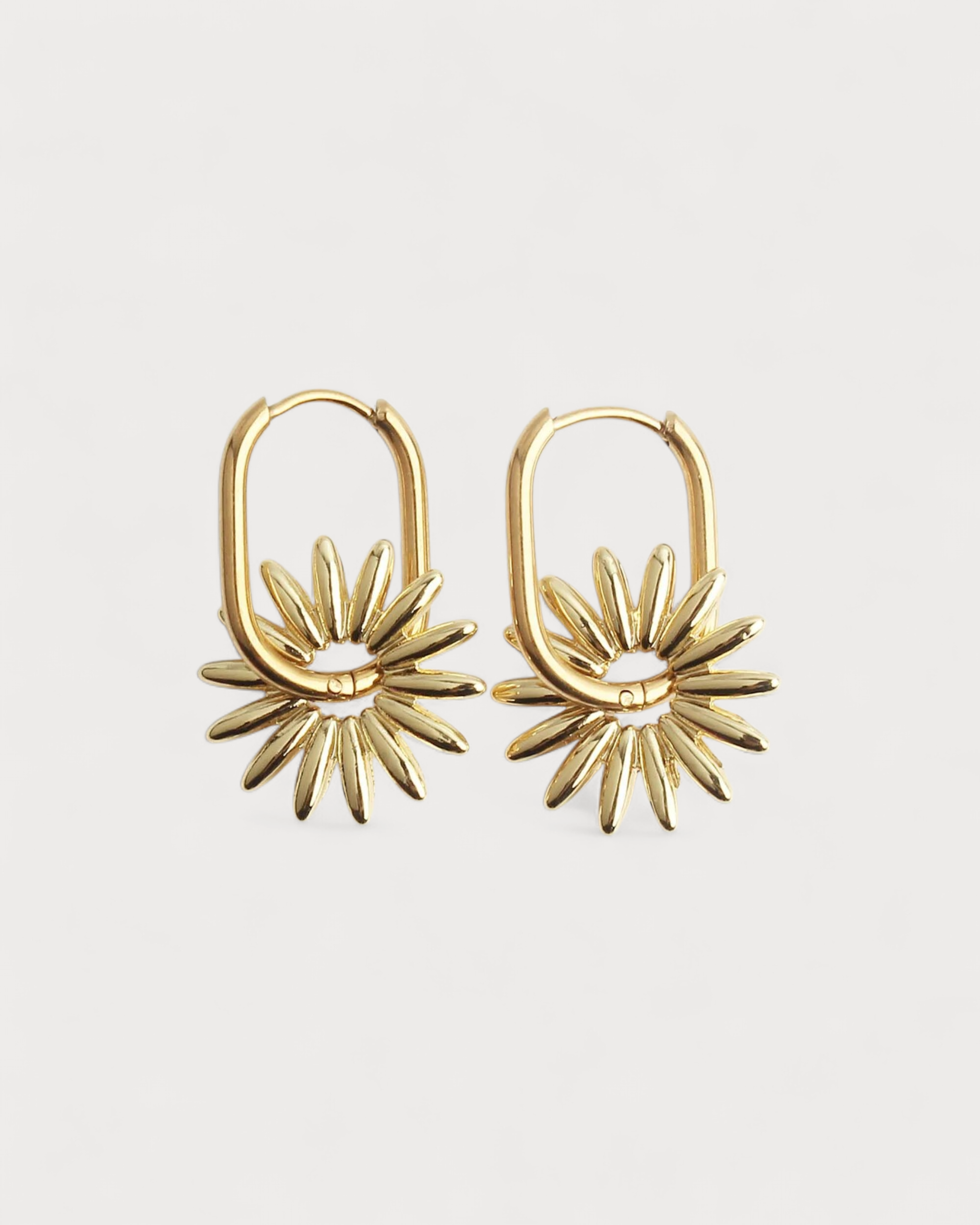 Puck - Pendientes - Acero inoxidable