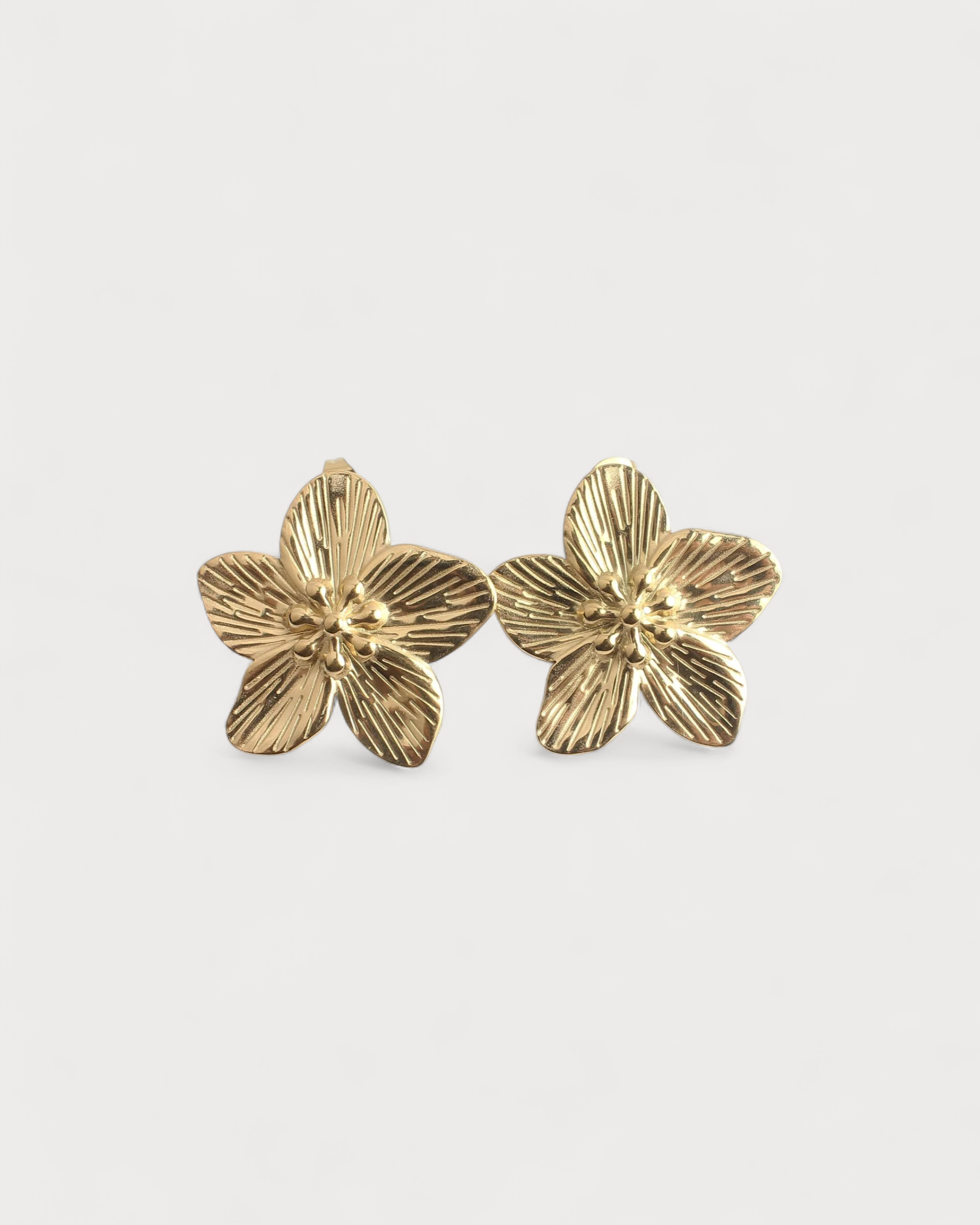 Fleur - Pendientes - Acero inoxidable