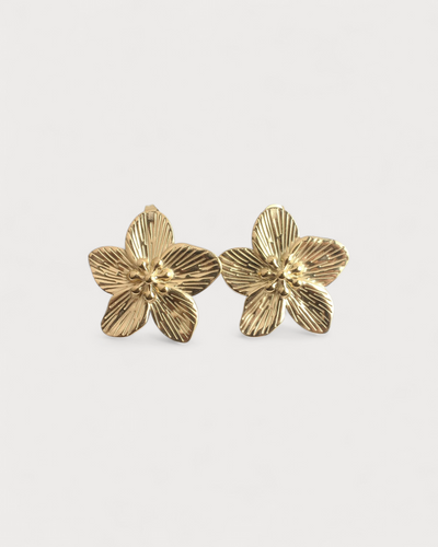Fleur - Pendientes - Acero inoxidable