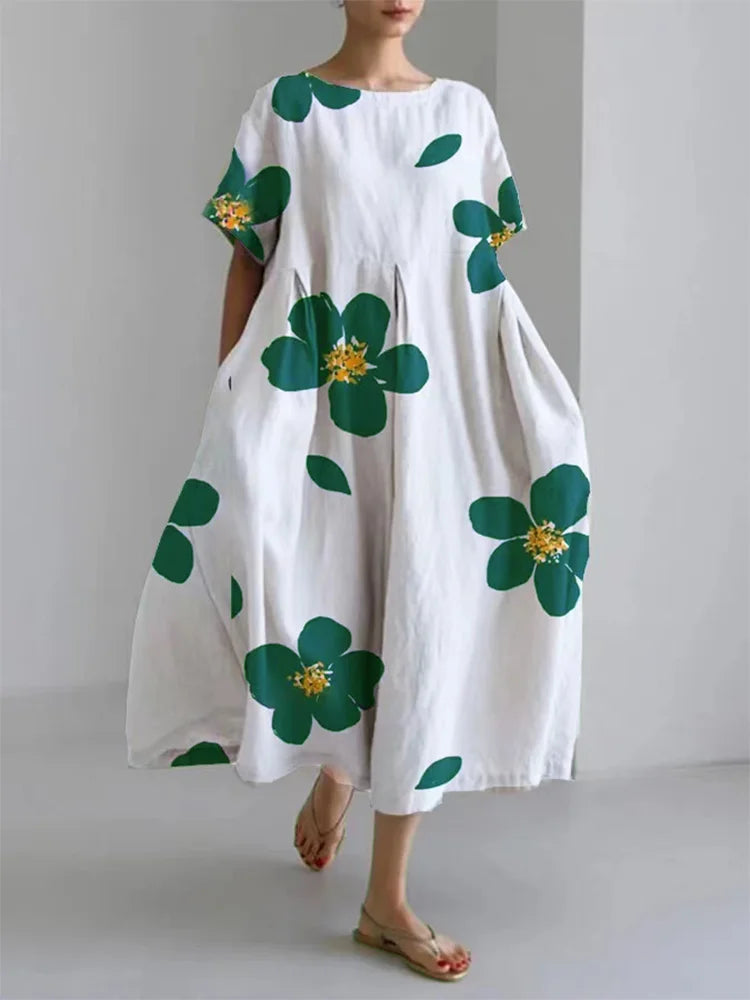 Vestido de verano floral Novi