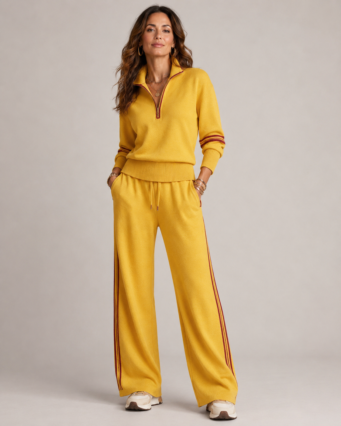 Séréna | Conjunto Jersey con Cremallera