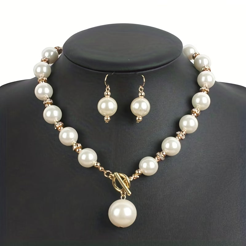 Set de Collares de Perlas Chunky