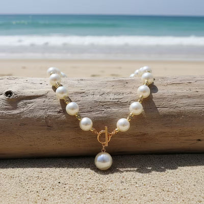 Set de Collares de Perlas Chunky
