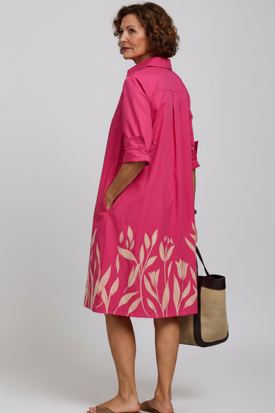 Grace | Vestido midi cuidado y elegante