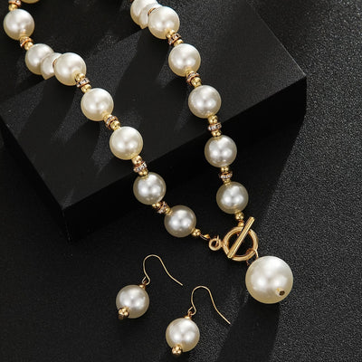 Set de Collares de Perlas Chunky