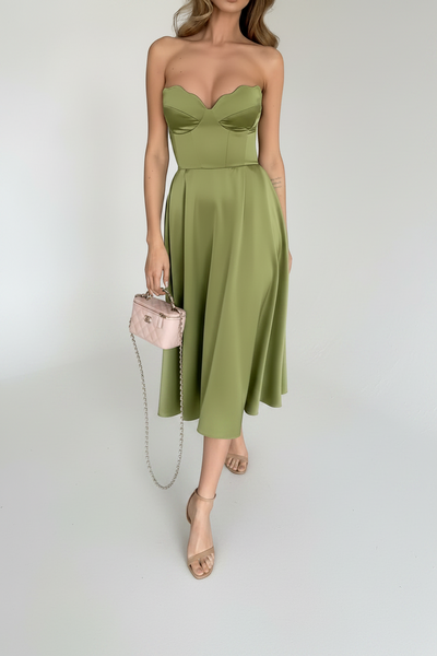 Liora | Vestido Midi Seda