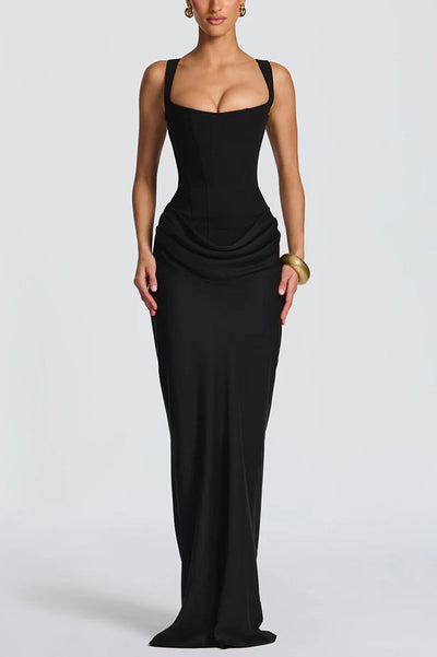 Éléonore | Vestido Maxi con Escote Cuadrado