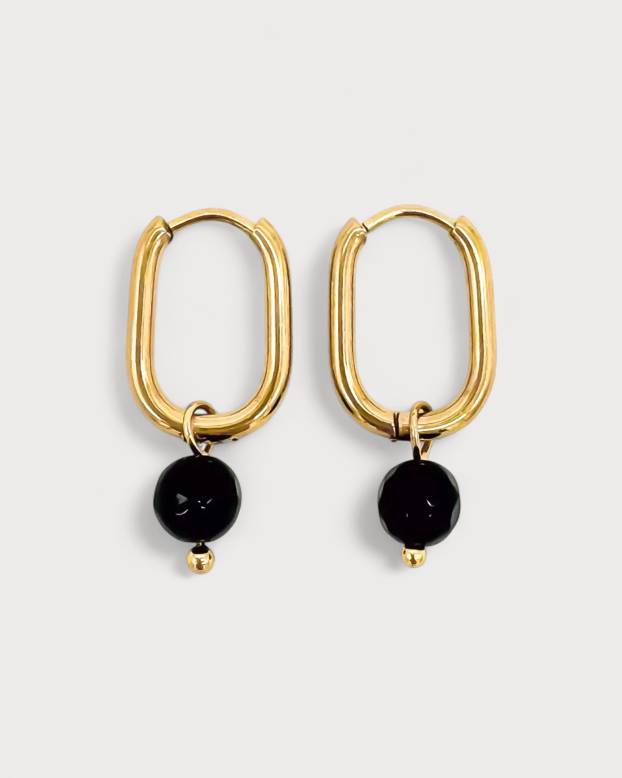 Zuzy - Pendientes - Piedra natural - Acero inoxidable