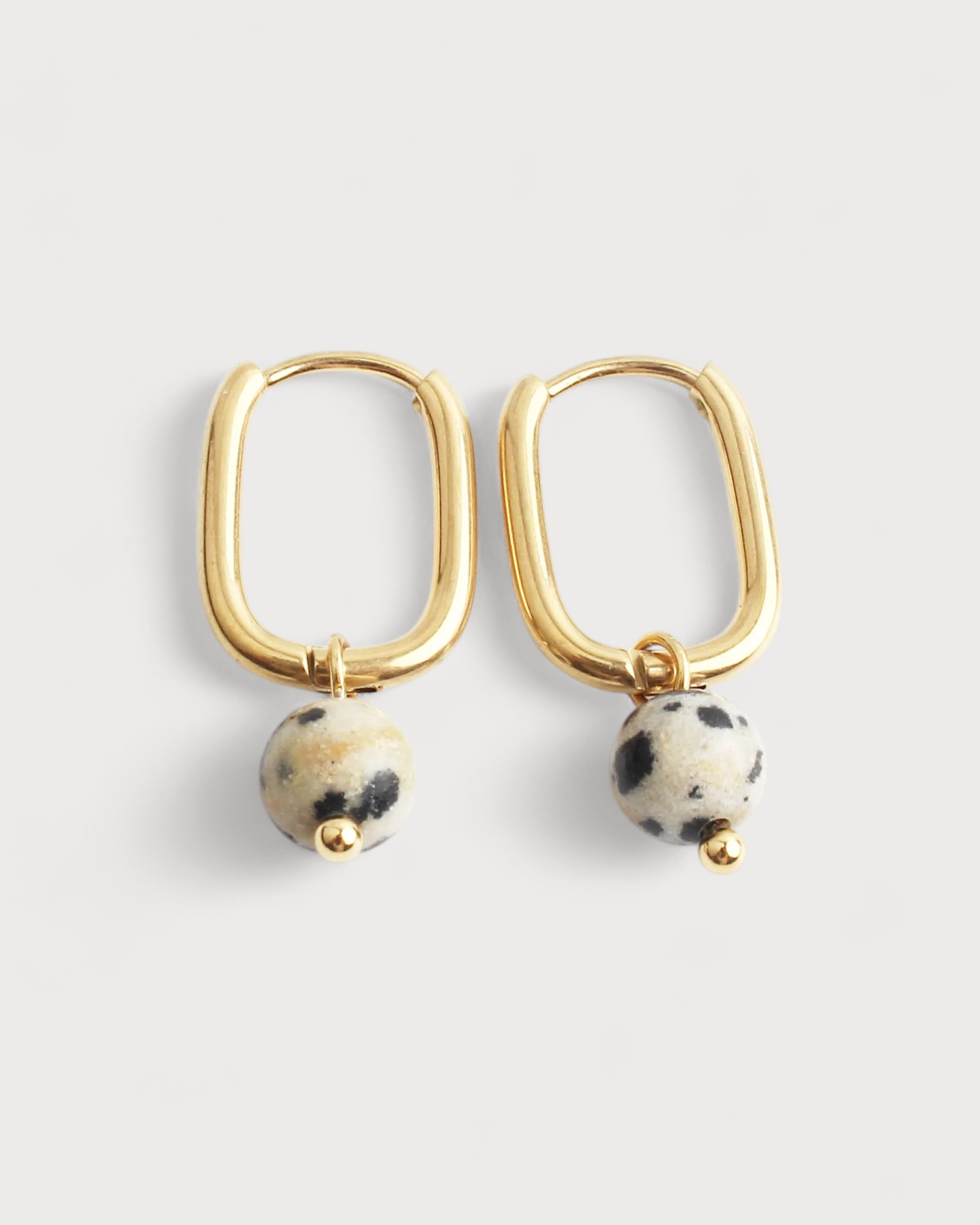 Zuzy - Pendientes - Piedra natural - Acero inoxidable