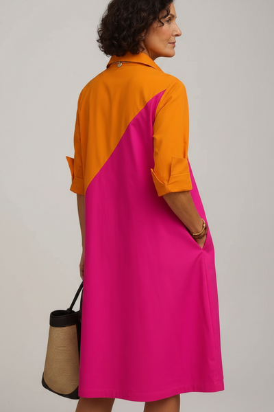 Kayla | Vestido midi cuidado y elegante