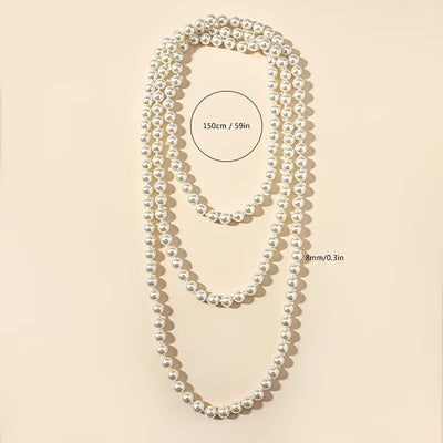 Collar Doble Perla Atemporal