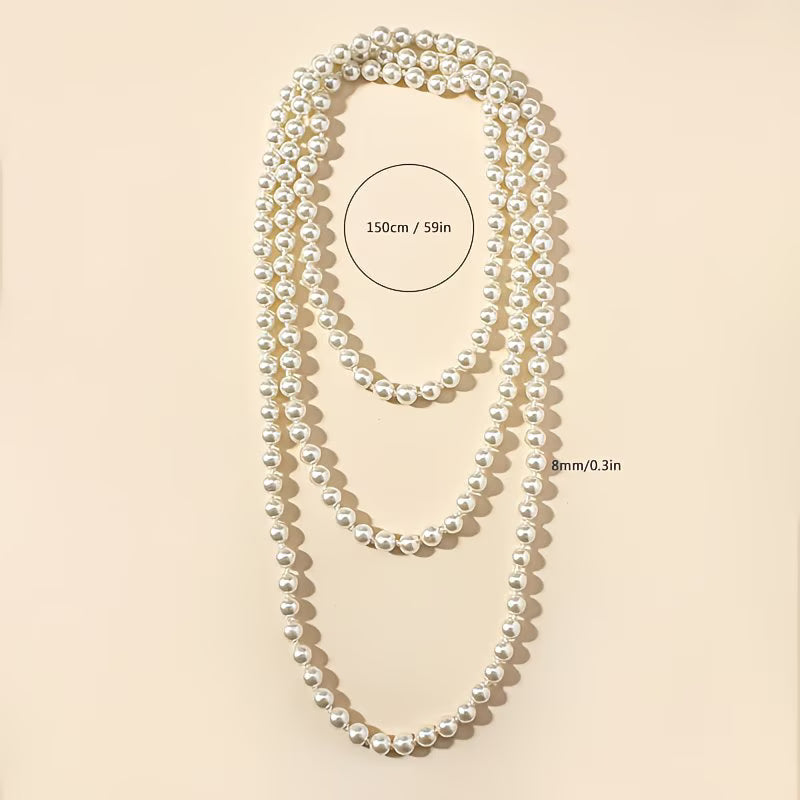 Collar Doble Perla Atemporal