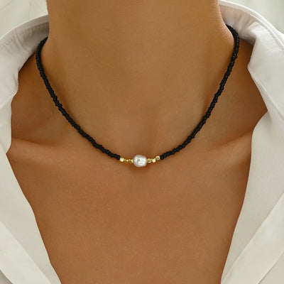 Collar de Perlas Minimal
