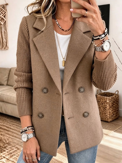 Carla | Americana elegante con mangas de punto