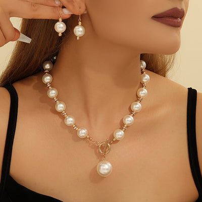 Set de Collares de Perlas Chunky