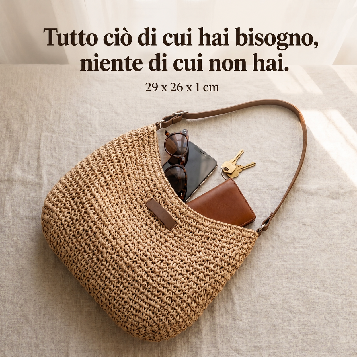 Simona | Bolso trenzado elegante